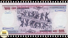 C157 Brasil 100 Cruzeiros ND(1984) FE P198b - comprar online