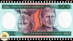 C159 Brasil 200 Cruzeiros ND(1984) FE P199b