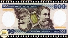 C161 Brasil 500 Cruzeiros ND(1985) FE P200b