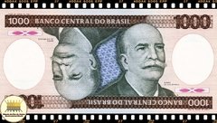 C165 Brasil 1000 Cruzeiros ND(1986) FE P201d
