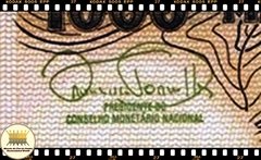 C165 Brasil 1000 Cruzeiros ND(1986) FE P201d - Mundo Flor de Cunho | Numismática