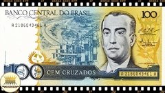 C187 Brasil 100 Cruzados ND(1987) FE P211c