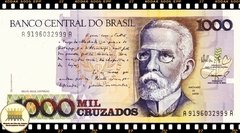 C194 Brasil 1000 Cruzados ND(1988) FE P213b