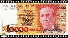 C203 Brasil 10 Cruzados Novos em 10000 Cruzados ND(1990) FE 1a. Primeira Série AA 4172 Escassa P218b