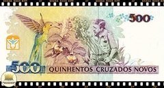 C209 Brasil 500 Cruzados Novos ND(1990) FE Escassa P222 - comprar online