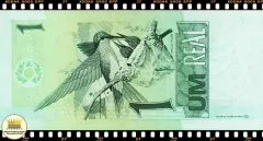 C252 Brasil 1 Real ND(2002) FE 1a. Primeira Série CB 0001 Escassa P243Af - comprar online