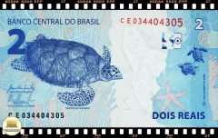 C334 Brasil 2 Reais Serie CE ND(2015) FE P252b na internet