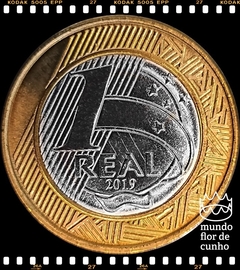 Km NEW Brasil 1 Real 2019 XFC Bimetalica # 25 Anos do Real © - comprar online