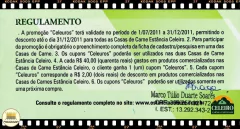 Brasil Vale 2 Celeuros 2011 FE # Casa de Carnes Estância Celeiro - comprar online