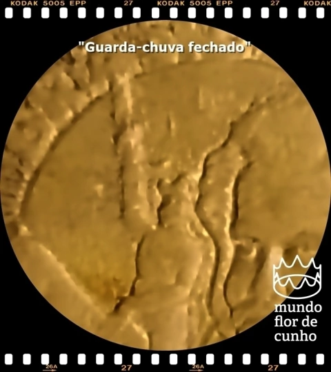 Km 649.2 Brasil 10 Centavos 1998 MBC # Anomala "Guarda-Chuva" © - comprar online