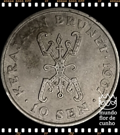 Km 6 Brunei 10 Sen 1967 FC ©