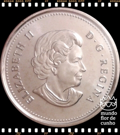 Km 1028 Canadá 25 Cents 2010 XFC Colorida # 65º aniversário do fim da Segunda Guerra Mundial © - comprar online