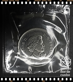 Km 1170 Canadá 25 Cents 2011 XFC Lacrada # Natureza Lendária do Canadá - Orca © - comprar online