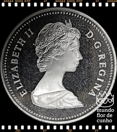 Km 133 Canadá 1 Dollar 1982 XFC Proof Prata # 100º aniversário da fundação da cidade de Regina, Saskatchewan © - comprar online