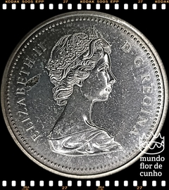 Km 83 Canadá 1 Dollar 1973 Prata # 100° Aniversário da Policia Montada Real © - comprar online