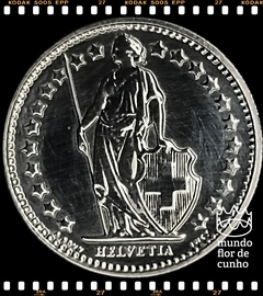Km 23a.1 Suiça 1/2 Franc 1974 © na internet