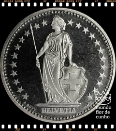 Km 23a.3 Suiça 1/2 Franc 2003b Proof Muito Escassa © - comprar online