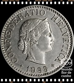 Km 27b Suiça 10 Rappen 1933B MBC/SOB © - comprar online
