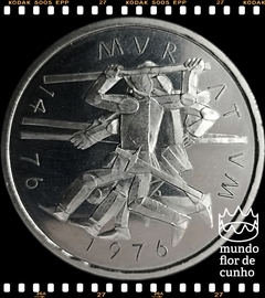 Km 54 Suiça 5 Francs 1976 Proof Escassa # 500° Aniversário da Batalha de Murten © - comprar online