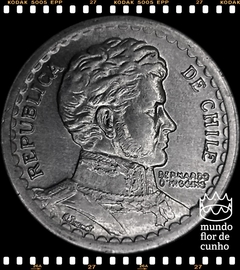 Km 179a Chile 1 Peso 1955 So FC ©