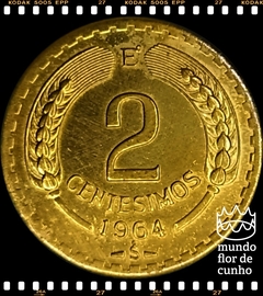 Km 193 Chile 2 Centesimos 1964 So FC © - comprar online