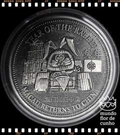 China Medalha Ano do Coelho Fórmula 1 (1 Dollar de Troca) # 1999 XFC Proof ©