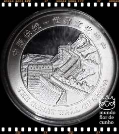 China Medalha Urso Panda Prateado # 2005 XFC Proof Colorida Folheada a Prata © - comprar online
