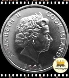Km 423 Cook, Ilhas 1 Cent 2003 XFC # Macaco © - comprar online