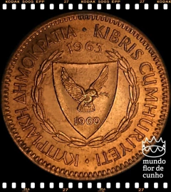 Km 39 Chipre 5 Mils 1963 XFC © - comprar online