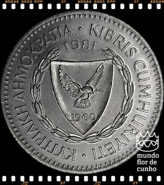 Km 42 Chipre 100 Mils 1981 XFC © - comprar online