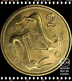 Km 54.3 Chipre 2 Cents 1998 XFC ©