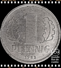 Km 8.2 Alemanha, República Democrática 1 Pfennig (Nós Temos Mais de Uma Data # Favor Escolher uma Data Abaixo e o Estado de Conservação) 1981A 1983A © - comprar online