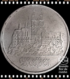 Km 37 Alemanha, República Democrática 5 Mark 1972A XFC # Cidade de Meissen ©