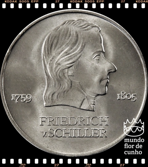 Km 40 Alemanha, República Democrática 20 Mark 1972A FC ©