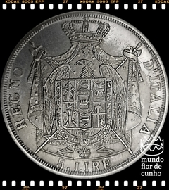 Km 10.4 (FALSA DE ÉPOCA) Itália, Reino de Napoleão 5 Lire 1812 XFC # Moeda Falsa de época © - comprar online