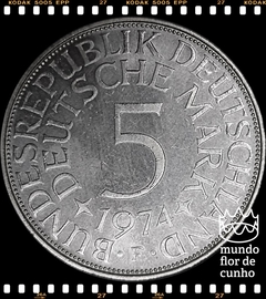 Km 112.1 Alemanha, Republica Federal 5 Mark Prata (Nós Temos Mais de Uma Data # Favor Escolher uma Data Abaixo e o Estado de Conservação) 1970 1971 1972 1974 © - comprar online