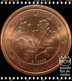 Km 208 Alemanha, Republica Federal 2 Euro Cent 2002 G XFC na internet