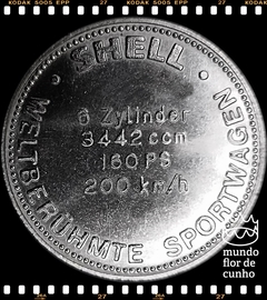 Alemanha, República Federal Medalha Antiga da Shell XFC # Série Carros Esportivos Famosos: Jaguar XK 120 © - comprar online