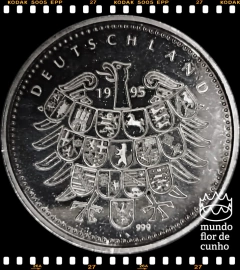 Alemanha Medalha Centenário Ludwig Erhard # 1995 XFC Proof Prata Rara © - comprar online