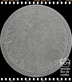 Km 26 Alemanha, Império 10 Pfennig 1919 FC ©