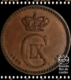Km 792.1 Dinamarca 1 Ore 1889(h)C;S © na internet