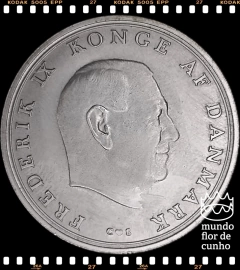Km 857 Dinamarca 10 Kroner ND(1968)(h) C;S XFC Prata # Casamento da princesa Benedikte © - comprar online