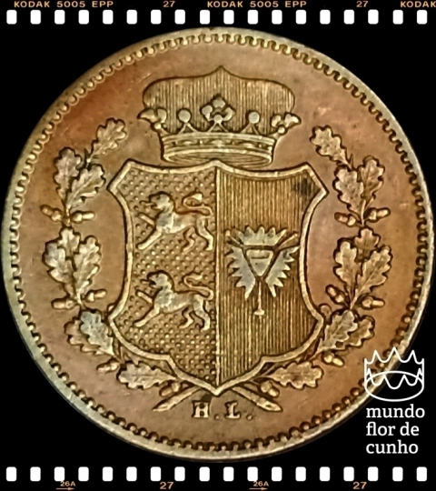 Km 160 Schleswig-Holstein, Governo provisório de (Estado Alemão) 1 Deiling 1850TA BC # Muito escassa ©