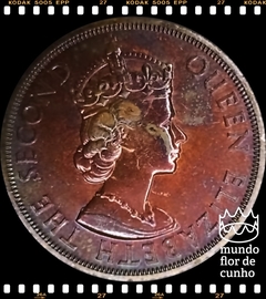 Km 3 Estados do Caribe Oriental 2 Cents 1965 FC # Elizabeth II © - comprar online
