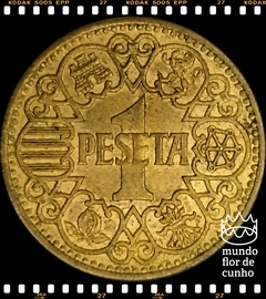 Km 767 Espanha 1 Peseta 1944 FC ©