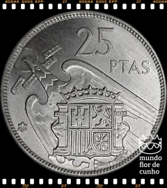 Km 787 Espanha 25 Pesetas 1957 (66) XFC # Francisco Franco ©