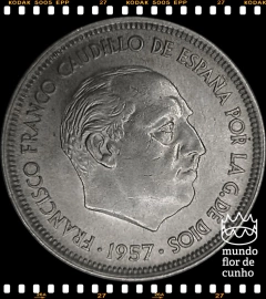 Km 788 Espanha 50 Pesetas 1957 (58) SOB/FC # Francisco Franco © - comprar online