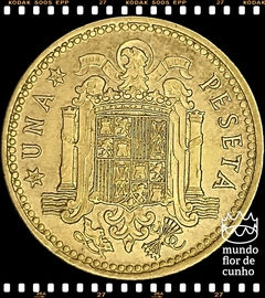 Km 796 Espanha 1 Peseta 1966(74) FC ©