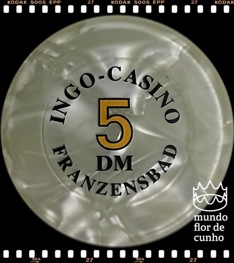 República Checa # Ficha (Token) Ingo Cassino da Cidade de Franzensbad 5 DM Data ND XFC ® - comprar online