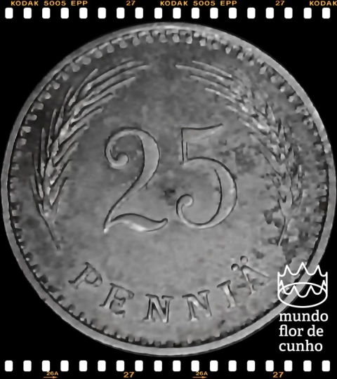 Km 25b Finlândia 25 Pennia 1943 S SOB/FC ©